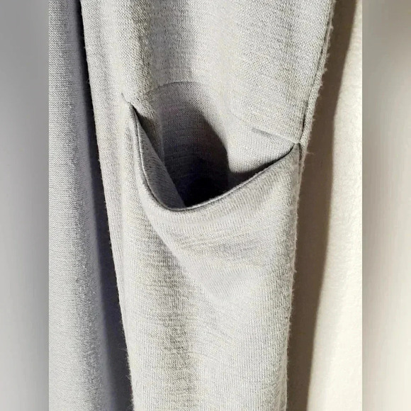 Wilfred Aritzia Free Zlata Open Long Cardigan Sweater Horizon Pale Blue… - Picture 4 of 7